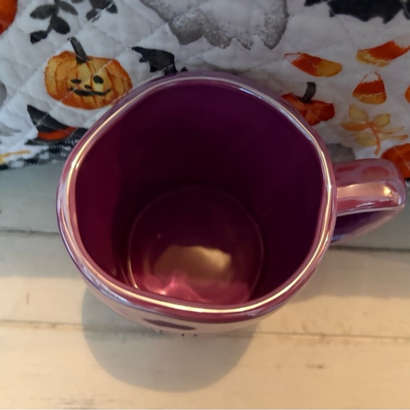 Rae Dunn Iridescent Purple “Drink Up Witches” Mug - Picture 4 of 4